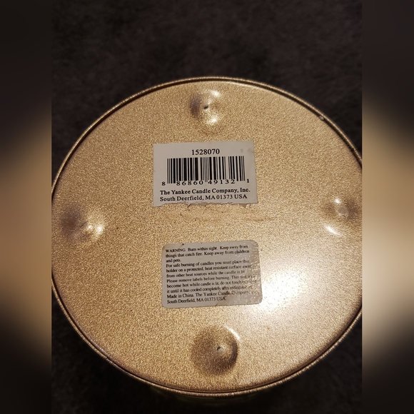 Yankee Candle leaf nature candle lantern candle holder - Picture 3 of 3